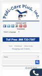 Mobile Screenshot of pedicareplus.com